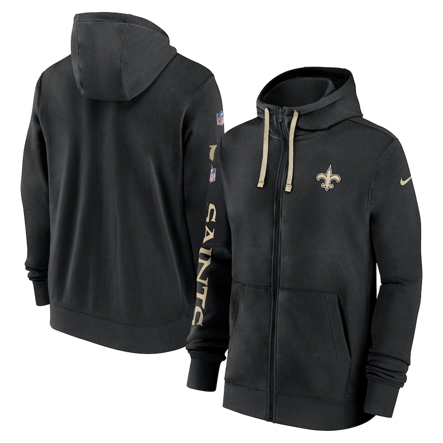 Men New Orleans Saints black style #3 2024 Nike NFL Hoodie->new orleans saints->NFL Jersey